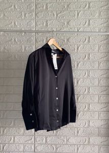Zara Black Satin shirt