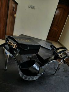 Black Platform Heels/Stilletos By Klaur Melbourne