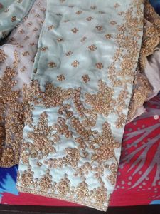 HEAVY NET PAKISTANI EMBROIDERY DRESS