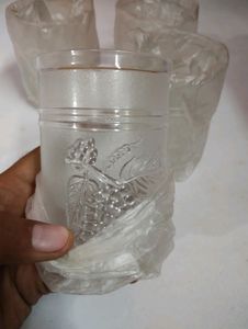 Juice Set with 6 Glasses &amp; Tray