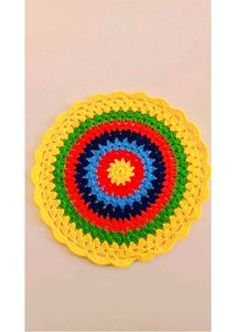 Colorful Crochet Mandala