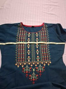 Embroidered Kurta Set
