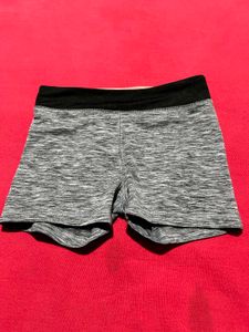 H&amp;M Sport Grey Stretch Shorts (Kids 8–10 Years)