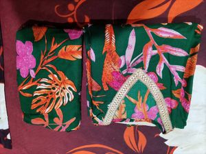 Floral Print Kurta