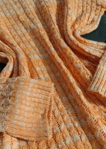 Peach Knit Sweater