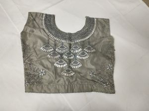 Yellow choli set