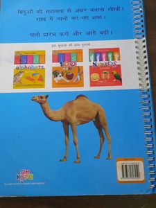 Wipe &amp; Clean Hindi Alphabet Book