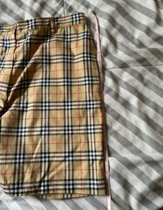 Burberry Plaid Shorts