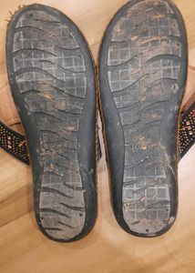Black Golden Slippers
