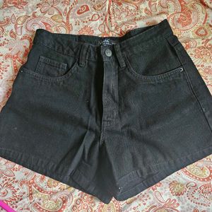 Yousta Mid-Rise Denim Shorts