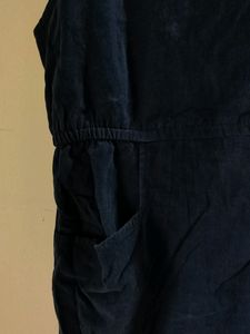 Denim Dress With Pockets
