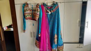 Authentic  Kutch Lehenga With Stitiched Designer B