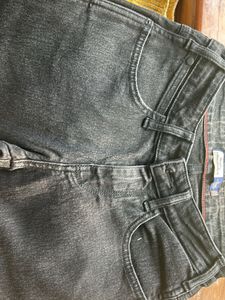 28 Waist Skinny Black Denim From Wrangler