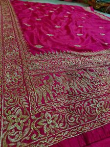 Beutiful Zari Work Saree 💗
