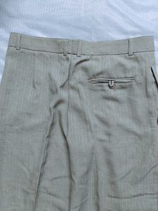 🆕 Striped Beige Formal Pants