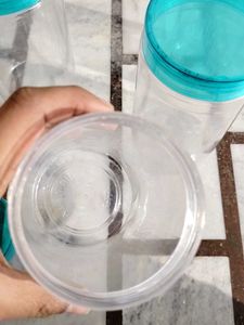 Set of 4 Plastic Kitchen Storage box