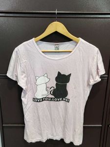 Cute Cat Graphic Tee
