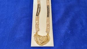 Mangalsutra With Black Pearls