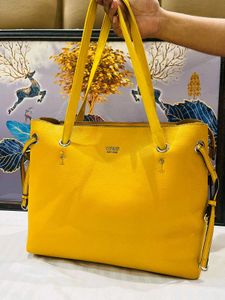 Guess yellow handbag