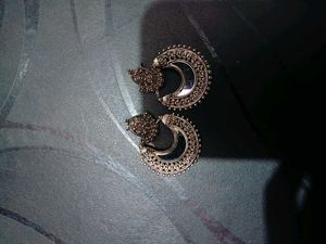 Silver Crescent Earrings