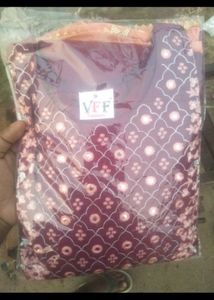 Elegant Embroidered Kurta