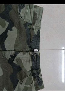 Camo Mini Skirt