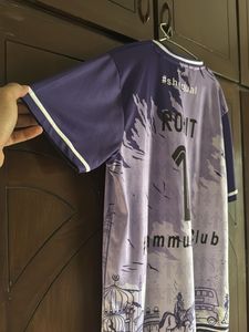 Mens Graphic Print Jersey Size L