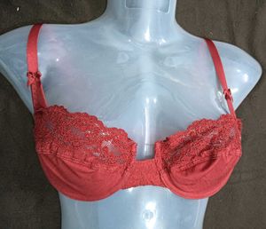 Elegant🖤 Burgundy Lace Bra