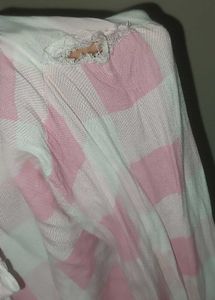 Pink Checkered Top