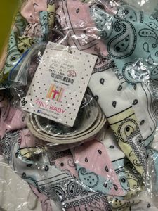 Pastel Paisley Print Dress Tiny Baby Size 36