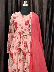 Floral Long Gown