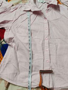 Pink Casual Shirt