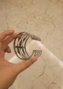 Silver Colored Hand Cuff