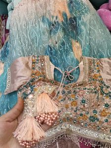 double shade lehenga choli
