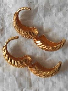 Glitter Tattoo Stickers, green &amp; Gold earrings