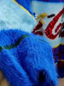 imported vintage  Coca-Cola fuzzy sweater