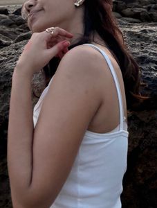 Combo of 3 Cute Ribbed &amp; Striped Tank Tops | S/M