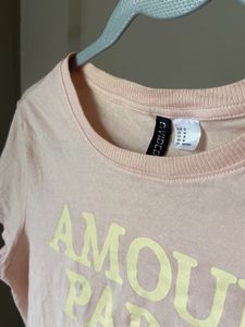 H&amp;M Amour Paris Tee
