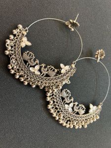 Hoop Jhumka Earrings