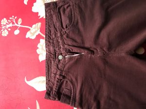 Low Rise Brown Jean