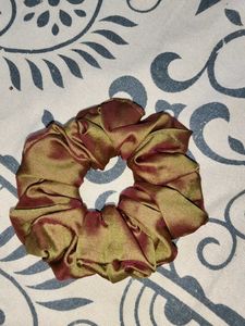 Floral Print Scrunchie