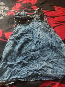 Cute Denim Dress