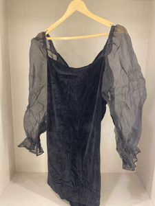 Velvet Black Dress