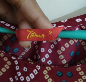7Threads Chunri Print Kurta Pant Set