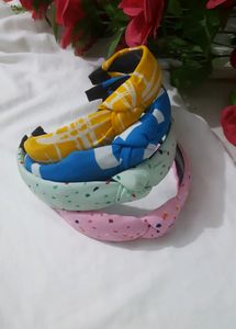 Set Of 4 Kawaii Hairbands