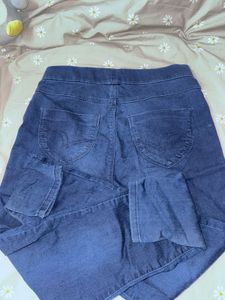 Navy Blue Denim Jeggings