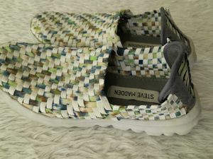 Steve Madden Woven Slip-On Sneakers