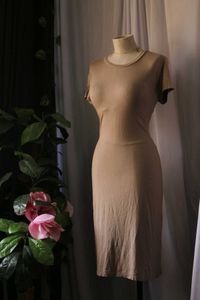 Forever 21 Beige Midi Dress