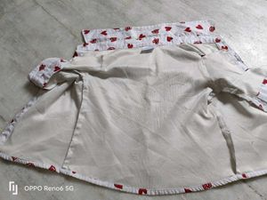Girls&#39; Heart Print shirt plazo
