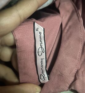 Elegant Mauve Co-ord Set, floral embroidered s